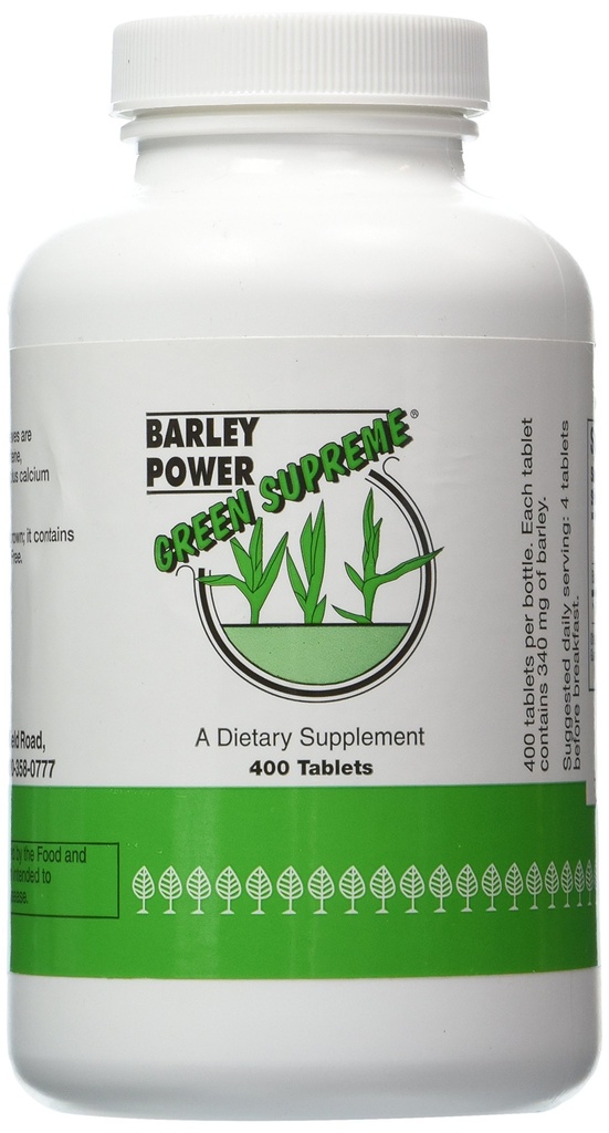 Barley Power 400 Count Tablets