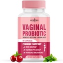 NEW AGE Vaginal Probiotics for Women with Prebiotics, Cranberry Extract, and a Lactobacillus Probiotic Blend, Supports Healthy pH Balance, Odor Control, Vaginal Flora - 60 Capsules