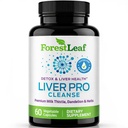 Liver Cleanse Detox & Repair - Fatty Liver Repair Detox Complex Supplement w/Choline, Zinc, Milk Thistle, Dandelion Root, Turmeric, Burdock, Artichoke - Liver Support Supplement | 60 Caps