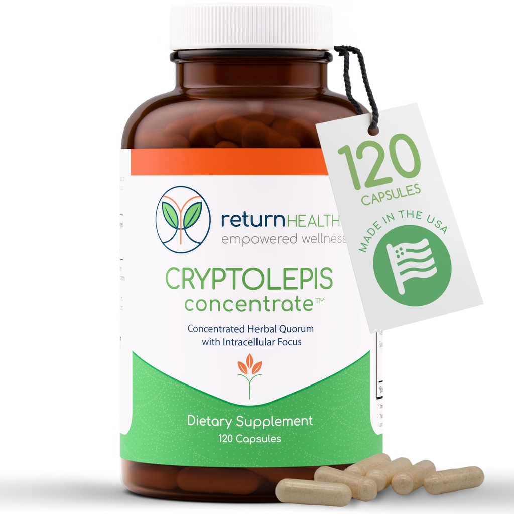 Cryptolepis Concentrate, Immune Support with Cryptolepis Sanguinolenta for Immunity Boost, Concentrated Herbal Supplements, Antioxidant & Health Supplement, 120 Capsules