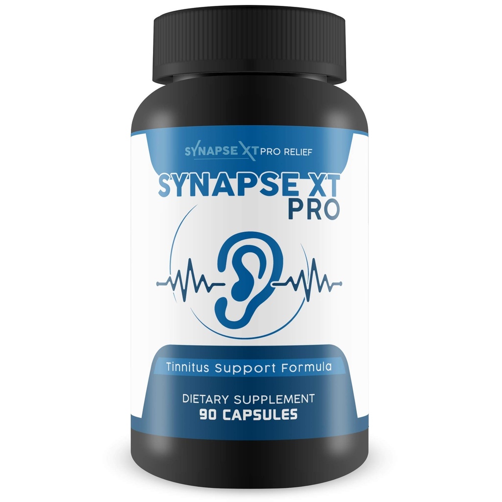 Synapse XT Pro - Tinnitus Support Formula - Support Reduced Swelling, Noise, & Oxidation - Proprietary Tinnitus Herbal Relief Formula - Ginseng, Turmeric, & Many More Herbs