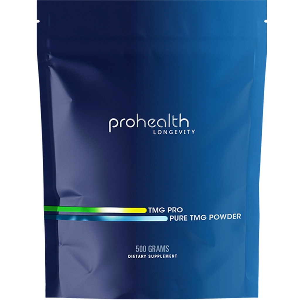 ProHealth Longevity TMG Pro 500 Grams Bulk Powder (Trimethylglycine - Betaine Anhydrous) - Methylation Support