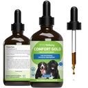 Pet Wellbeing Comfort Gold for Dogs - Supports Canine Physical Comfort, Healthy Circulation, Corydalis, Turmeric - Veterinarian-Formulated Herbal Supplement 4 oz (118 ml)