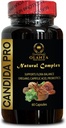 Candida PRO Natural Complex - Candida May Cleanse Gut Support, Black Walnut Wormwood Oregano Capsules, Candida Cleanse Organic - 1 Bottle 60 Capsules