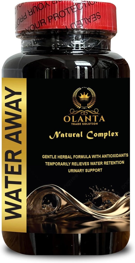 Water Out Pills - Water Retention Pills for Women - Support Flushing, with Milk Thistle, Cranberry, Fast Acting Bloating, Vitamin B6, Citric Acid, Celery Seed, Tart Cherry - 1 Bottle 60 Capsules