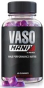 NutraRize VasoManix Gummies, Vaso Manix Classic Male Supplement, All Natural Formula for Men, Premium Gummy to Support Performance, Confidence and Overall Health, Official Reviews (60 Gummies)