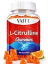 L Citrulline Gummies for Men - Powerful Vasodilator with Calcium, 1600mg per Serving, Extra Strength, Boosts Nitroxyl and Nitric Oxide Production, Supports Energy and Endurance, 60 Chewable Gummy