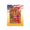 Hsu's SKU 0105-4 Long American Ginseng Roots Small #2 – Farm-Grown, 100% Pure, Non-GMO, No Additives-SM #2 4 oz Box