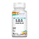 SOLARAY S.O.D. 2000 Plus - Superoxide Dismutase (SOD) and Catalase Antioxidant Supplement, Wellness Support - w/Green Tea Extract, Calcium, Rosemary, Grape Seed Extract, 60-Day Guarantee, 100 Servings