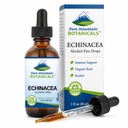 Pure Mountain Botanicals Echinacea Drops - Liquid Extract - Alcohol Free - Organic Echinacea Angustifolia Root - 500mg - Immune Support Herbal Supplement - Kosher - 1 oz