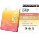 Focus & Clarity Nootropic Supplement – Brian Boost | L-Theanine, Caffeine, Lion’s Mane, Magnesium, Vitamin B6 & B12 | Brain Support, Memory, Focus & Energy | Mint Flavor (30 Chewables) (1)