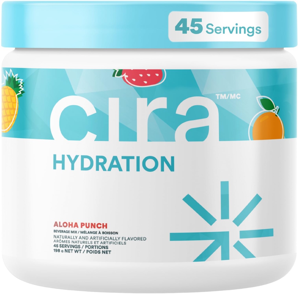 Cira Hydration Powder (45 Servings) - Fruit Punch