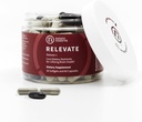 RELEVATE Brain Health Supplement; Memory, Focus, Energy, Sleep, Eyes & Healthy Aging; Doctor Formulated; Quercetin, Lutein, Magnesium Glycinate, Omega 3 DHA EPA, Vitamin B12, B3, D3