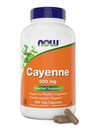 Now Cayenne (Capsicum annuum) 500 mg, 360 Veg Capsules