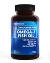 BioEmblem Omega-3 Fish Oil 2000mg - Small Size Softgels, High Absorption Form, Sustainable - EPA &DHA Plus Vitamin D3, Non-GMO, Heart, Joint, & Brain Health Fish Oil Supplement, 120 Ct