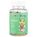 Gummi King Echinacea Plus Vitamin-C Zinc Supplement, Strawberry/Lemon/Orange/Grape/Cherry/Grapefruit, 60 Count