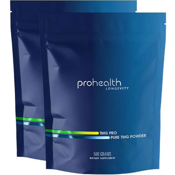 ProHealth Longevity TMG Pro 1 Kilo Bulk Powder (Trimethylglycine - Betaine Anhydrous) - Methylation Support