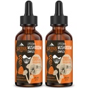 Liposomal Mushroom Complex Drops 2000 MG - 20 Organic Mushroom Extracts - Advanced Liquid Formula for Immunity, Cognitive and Memory - Lions Mane Supplement, Reishi, Cordyceps, Chaga, 60 Servings