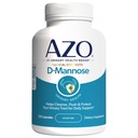 AZO D Mannose Urinary Tract Health, Cleanse, Flush & Protect The Urinary Tract, No.1 Pharmacist Recommended Brand, Clinical Strength, Non-GMO, 120 Count