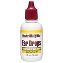 NutriBiotic – Ear Drops, 1 Fl Oz | Gentle & Soothing Ear Support with Grapefruit Seed Extract & Tea Tree Oil | Vegan | Non-Medicated | Made without GMOs & Gluten