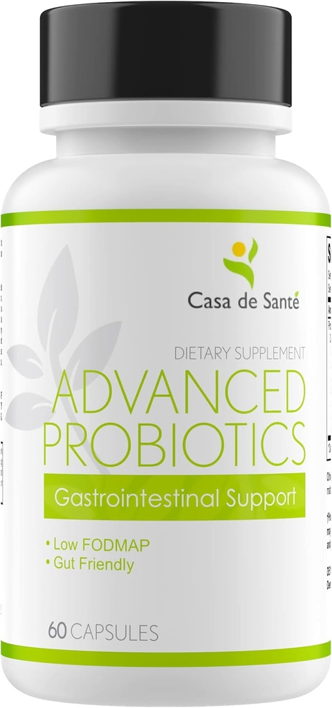 Casa de Sante Advanced Probiotic Supplement for Menopause & Perimenopause Women- Supports Hormone Balance, Hot Flashes, Night Sweats, Gut Health, Bloating Relief, Sleep| MD/PhD Microbiome Support