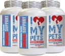 Dog antioxidants - Dog Immune Support - Booster - Healthy PET - Supplement - Dog Immune Health - 180 Treats (3 Bottles)