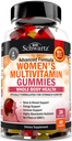 Women's Multivitamin Gummies with Vitamin A C B6 B12 D & E Vitamins for Immune Support - Gummy Multivitamin for Women for Bone Breast Skin Joint & Energy Dietary Supplement, Mixed Berry Flavor, 60 Ct