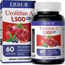 Urolithin A Supplement 1000 mg Plus Trans-Resveratrol, Anthocyanins, Green Tea,Promoting Healthy Aging,Supports Cellular and Energy for Men & Women, 60 Capsules-52