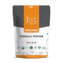 Just Jaivik 100% Organic Triphala Powder 227 gm / 0.5 lb | Supports Immunity & Digestive Functions | Natural Antioxidant | Certified Organic by OneCert Asia
