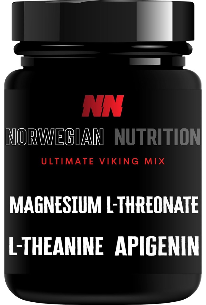 The Greatest Combo? Magnesium L-Threonate, Apigenin and Theanine! Extreme Purity and Only The Real Deal for Sleep and Cognitive Function | Recomended by Huberman