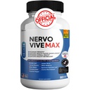 Nervovive Max - Brain Support Supplement Enhance Memory & Focus Clear Brain Fog & Boost Cognitive Function 60 Natural Capsules (1)