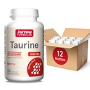 Jarrow Formulas Taurine 1000 mg, Dietary Supplement, Amino Acid Supplement for Brain Health Support, 100 Capsules, 100 Day Supply, (Pack of 12)