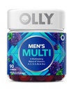 OLLY Laser Focus Gummy, Ginseng, Alpha GPC, B Vitamins, 36 Count & Men's Multivitamin Gummy, Vitamins A C D E B, Zinc, 90 Count