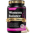 UNALTERED Hormone Balance & Mood Support for Women - Naturally Supports Hormonal Balance & Energy with Tribulus Terrestris & Red Maca Root Extract - Dietary Supplement - 90 Vegan Capsules