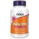 NOW Foods Supplements, Daily Vits™ with Fruit & Veggie Blend, Lutein and Lycopene, 120 Veg Capsules