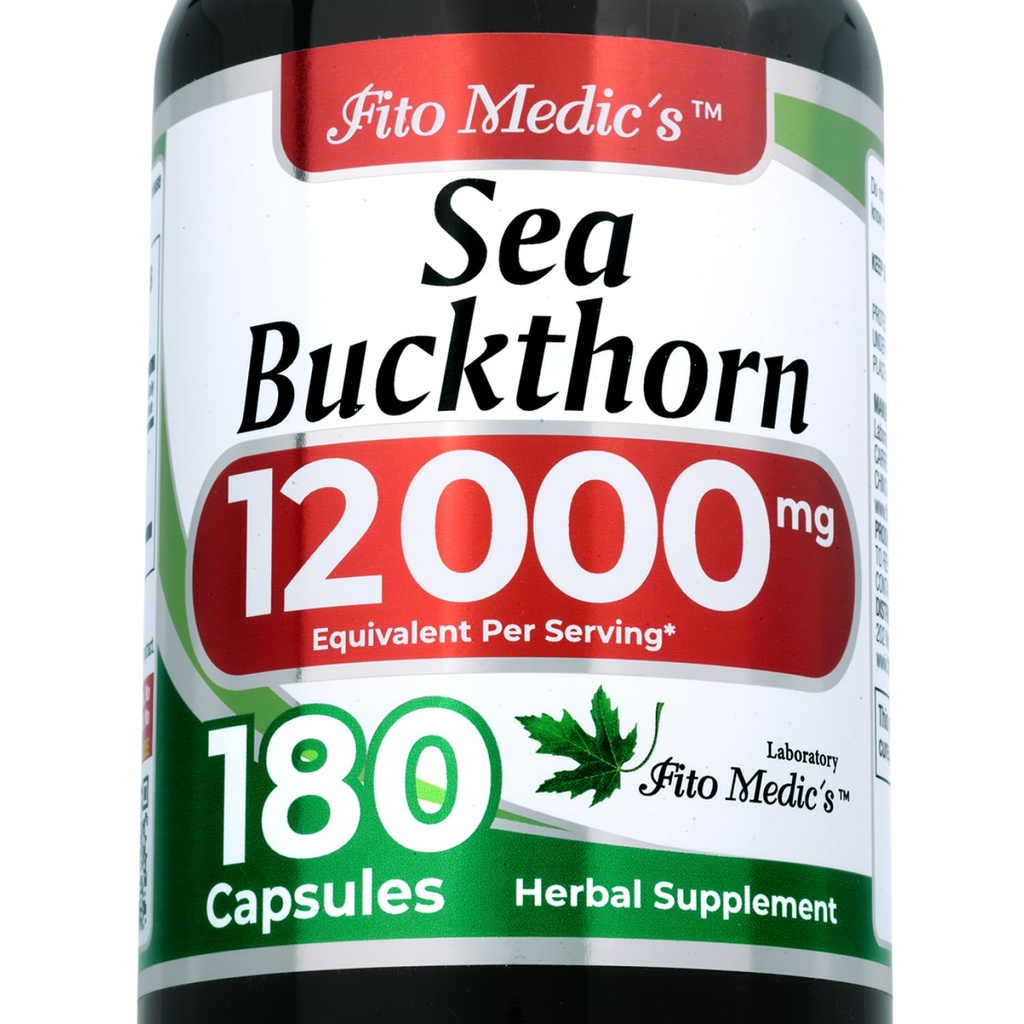 FITO MEDIC'S Lab | sea Buckthorn | seabuckthorn | 180 Capsules.