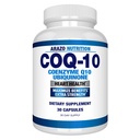 Arazo Nutrition CoQ10 Ubiquinone Coenzyme Q10-200mg Per Serving Maximum Strength Nutritional Supplement - High Absorption Capsules with No Soy