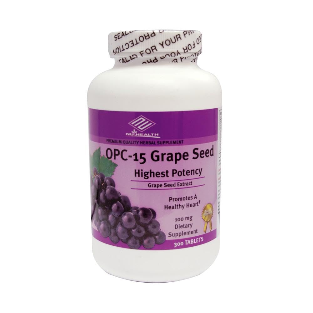 OPC-15 Grape Seed Extract 100 mg, 300 Tabs, Anti-oxidant Good Product