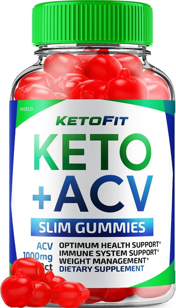 Ketofit ACV Gummies Advanced 1000mg, KetoFit Keto + ACV Weight Management Gummies Apple Cider Vinegar Keto Fit ACV Gummies Dietary Supplement Ketofit Gummies Reviews Vitamin B12 B6 (60 Gummies)
