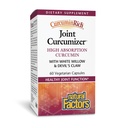 CurcuminRich Joint Curcumizer by Natural Factors, Support Healthy Joints, Heart and Natural Inflammatory Response with White Willow, 60 capsules (30 servings)