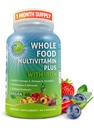 Whole Food Multivitamin With Iron plus Probiotics, Enzymes, CoQ10 & more