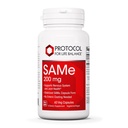 PROTOCOL FOR LIFE BALANCE SAM-e 200mg, Brain & Joint, 60 Veg Caps | Supports Nervous System and Joint Health*, No Enteric Coating Needed, GMP Quality Assured, Stabilized SAMe, Smaller Tablet