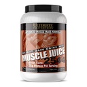 Ultimate Nutrition Muscle Juice, Weight Gain Drink Mix - Mass Gainer Workout Powder for Men & Women - Supplement for Lean Muscle Growth & Immune Support with 55g Protein - Chocolate, 4.96lb