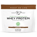 Muscle Feast Grass-Fed Whey Protein Concentrate Powder, All Natural, Hormone Free Pasture Raised Whey Protein Powder for Women & Men, Clean, Non-GMO & Gluten Free Whey Concentrate - Chocolate, 2lb