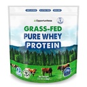 Opportuniteas Grass Fed Whey Protein Powder Concentrate - 1 Ingredient - Pure Protein Supplement for Drink, Smoothie, Shake, Cooking & Baking - Non GMO, Hormone Free & Gluten Free - 2.5 lbs