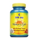 Nature's Life Vitamin C, 500 mg Caps | 100 ct