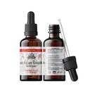 American Ginseng Tincture Extract, Organic American Ginseng (Panax Quinquefolius) Dried Root Supplement, Non-GMO in Cold-Pressed Organic Vegetable Glycerin 700 mg, 2 oz (60 ml)