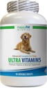Dog Nutrient Supplements - Ultra Vitamins and Minerals for Dogs - Best Health for Dogs - Natural Treats - Essential NUTRIENTS - Dog Vitamin b Complex - 1 Bottle (90 Treats)