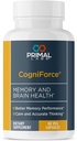 Primal Health CogniForce - Memory & Brain Health - Acetyl L-Carnitine Formula - Better Cognitive Performance - Clarity + Focus + Better Recall + Calm Thinking - Dietary Supplement - 60 Capsules