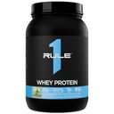 Rule 1 Proteins Whey Protein Powder, Mint Chocolate Chip, 25 Servings | 24g Fast-Acting Protein from All-Whey Sources with Naturally Occurring EAAs & BCAAs for Workout Recovery or Anytime Use